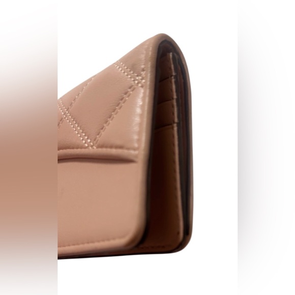 TORY BURCH LONG QUILTED CONTINENTAL WALLET 7.5” x 3.5” - Picture 6 of 15